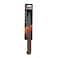 Kitchen Master 6 Inch Stainless Steel Professional Chef Knife (Brown)   NSF Certified for Cooked Meat, KMK003