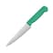 Kitchen Master 6 Inch Stainless Steel Professional Chef Knife (Green)   NSF Certified for Produce &amp; Vegetables, KMK004