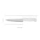 Kitchen Master 6 Inch Stainless Steel Professional Chef Knife (White)   NSF Certified for Dairy &amp; Baked Goods, KMK006