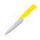 Kitchen Master 6 Inch Stainless Steel Professional Chef Knife (Yellow)   NSF Certified for Poultry &amp; Chicken, KMK007