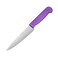 Kitchen Master 6 Inch Stainless Steel Professional Chef Knife (Purple)   NSF Certified for Allergen Control, KMK008