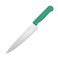 Kitchen Master 8 Inch Stainless Steel Professional Chef Knife (Green)   NSF Certified for Produce &amp; Vegetables, KMK012