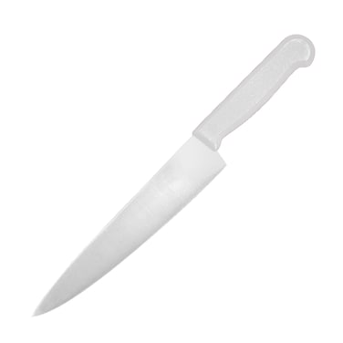 Kitchen Master 8 Inch Stainless Steel Professional Chef Knife (White)   NSF Certified for Dairy &amp; Baked Goods, KMK014