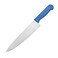 Kitchen Master 10 Inch Stainless Steel Professional Chef Knife (Blue)   NSF Certified for Fish/Seafood Prep, KMK018