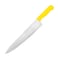 Kitchen Master 12 Inch Stainless Steel Professional Chef Knife (Yellow)   NSF Certified for Poultry Bulk Prep, KMK031
