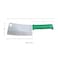 Kitchen Master 7 Inch Stainless Steel Meat Cleaver (Green)   Heavy-Duty Butcher Chopping Knife, KMK050