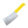 Kitchen Master 7 Inch Stainless Steel Meat Cleaver (Yellow)   NSF Ready for Poultry Chopping, KMK053