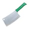 Kitchen Master 8 Inch Stainless Steel Meat Cleaver (Green)   Professional Heavy-Duty Chopper, KMK055