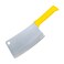 Kitchen Master 8 Inch Stainless Steel Meat Cleaver (Yellow)   NSF Ready for Poultry Chopping, KMK058