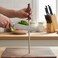 Kitchen Master 12 Inch Stainless Steel Sharpening Steel (Brown)   Professional Honing Rod, KMK061