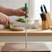 Kitchen Master 12 Inch Stainless Steel Sharpening Steel (Green)   Professional Honing Rod, KMK062