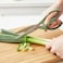 Kitchen Master All-Purpose Kitchen Shears (Green)   Heavy-Duty Utility Scissors, KMK065