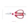 Kitchen Master Heavy-Duty Bone Shears (Red)   NSF Ready for Raw Meat, KMK066