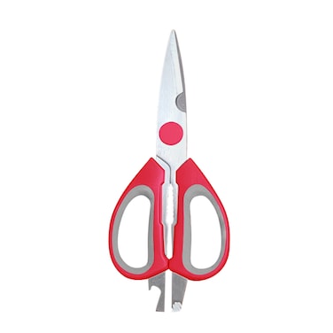 Kitchen Master Heavy-Duty Bone Shears (Red)   NSF Ready for Raw Meat, KMK066