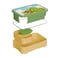 PEARL KIDS SMALL PLASTIC BENTO BOX &ndash; DINO DESIGN, BPA-FREE, LEAKPROOF, COMPACT LUNCH CONTAINER FOR KIDS, PK0003