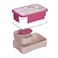 PEARL KIDS SMALL PLASTIC BENTO BOX &ndash; UNICORN DESIGN, BPA-FREE, LEAKPROOF, COMPACT LUNCH CONTAINER FOR KIDS, PK0004
