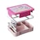PEARL KIDS LARGE PLASTIC BENTO BOX &ndash; UNICORN DESIGN, BPA-FREE, LEAKPROOF, SPACIOUS LUNCH CONTAINER FOR KIDS, PK0008