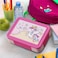 PEARL KIDS LARGE PLASTIC BENTO BOX &ndash; UNICORN DESIGN, BPA-FREE, LEAKPROOF, SPACIOUS LUNCH CONTAINER FOR KIDS, PK0008