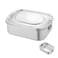 PEARL KIDS STAINLESS STEEL RECTANGULAR LUNCH BOX &ndash; 1400 ML, DURABLE, LEAKPROOF, EASY TO CLEAN, SCHOOL LUNCH CONTAINER, PK0010