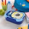 PEARL KIDS REGULAR PLASTIC LUNCH BOX &ndash; ASTRONAUT DESIGN, BPA-FREE, LEAKPROOF, COMPACT SCHOOL LUNCH CONTAINER, PK0013