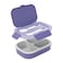 PEARL KIDS REGULAR PLASTIC LUNCH BOX &ndash; MERMAID DESIGN, BPA-FREE, LEAKPROOF, COMPACT SCHOOL LUNCH CONTAINER, PK0014