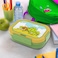 PEARL KIDS REGULAR PLASTIC LUNCH BOX &ndash; DINO DESIGN, BPA-FREE, LEAKPROOF, COMPACT SCHOOL LUNCH CONTAINER, PK0015
