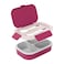 PEARL KIDS REGULAR PLASTIC LUNCH BOX &ndash; UNICORN DESIGN, BPA-FREE, LEAKPROOF, COMPACT SCHOOL LUNCH CONTAINER, PK0016