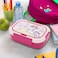 PEARL KIDS REGULAR PLASTIC LUNCH BOX &ndash; UNICORN DESIGN, BPA-FREE, LEAKPROOF, COMPACT SCHOOL LUNCH CONTAINER, PK0016