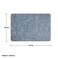 Kitchen Master Rectangular Placemat - 30x45 cm Durable Table Mat for Dining &amp; Kitchen, KMPM04