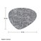 Kitchen Master Pebble Textured Placemat - 34x44 cm Durable Table Mat for Dining &amp; Kitchen, KMPM09