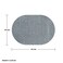 Kitchen Master Oval Placemat - 30x45 cm Heat-Resistant Table Mat for Dining &amp; Kitchen, KMPM12