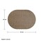 Kitchen Master Oval Placemat - 30x45 cm Heat-Resistant Table Mat for Dining &amp; Kitchen, KMPM17