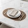 Kitchen Master Oval Placemat - 30x45 cm Heat-Resistant Table Mat for Dining &amp; Kitchen, KMPM17