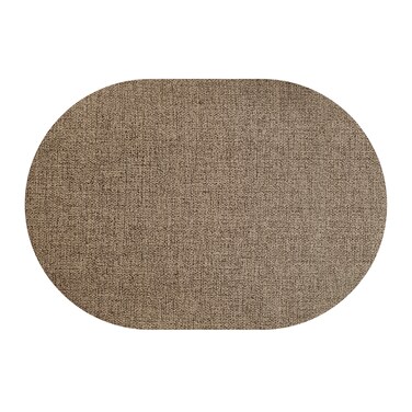 Kitchen Master Oval Placemat - 30x45 cm Heat-Resistant Table Mat for Dining &amp; Kitchen, KMPM17