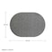 Kitchen Master Oval Placemat - 30x45 cm Heat-Resistant Table Mat for Dining &amp; Kitchen, KMPM18