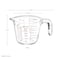 RK 350 ml Glass Measuring Jug - High-Grade Borosilicate Heat Resistant Liquid Measuring Cup, RNTP36