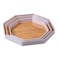 RK Round Melamine Tray Set (3 Pieces) - Durable &amp; Lightweight Circular Serving Platters, RKM040