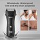 ENSSU Body Hair Trimmer for Men, Electric Manscape Groin Trimmer with Skin-Safe Ceramic Blade, Waterproof Ball Trimmer for Chest, Beard, and Pubic Hair