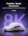 Cudy Tri-Mode MS9588 8K Wireless Rechargeable Ergonomic Mouse

