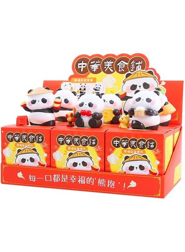 Generic Chinese Food Panda Store Blind Box (Random 1 Piece)