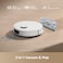 Dreame D20 Plus Robot Vacuum, 13,000Pa Suction, DuoBrush For Zero Tangled Hair, 5L Dust Bag For 150 Days, LDS Navigation, 2-In-1 Vacuum &amp; Mop, 5,200mAh Battery, App &amp; Voice Control