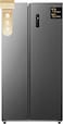 Dreame Gross 808L and Net 622L Side by Side Refrigerator, Total No Frost, Inverter Compressor, Aero Fresh Odor Control, LED Smart Lighting, Integrated Display, Titanium Silver