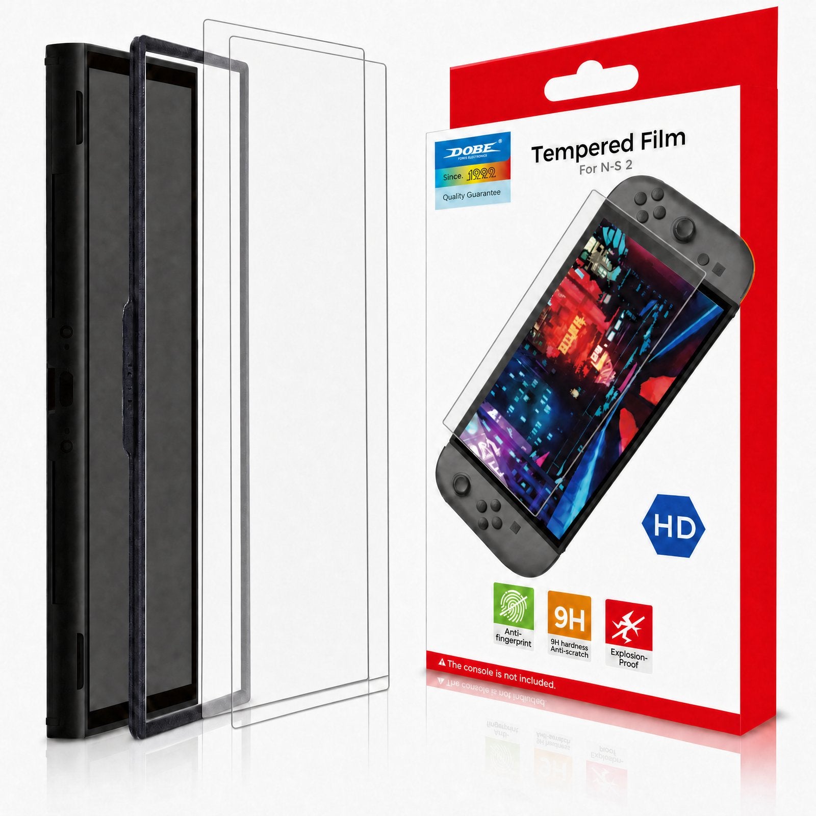 دوب DOBE Tempered Glass Screen Protector For Nintendo Switch 2