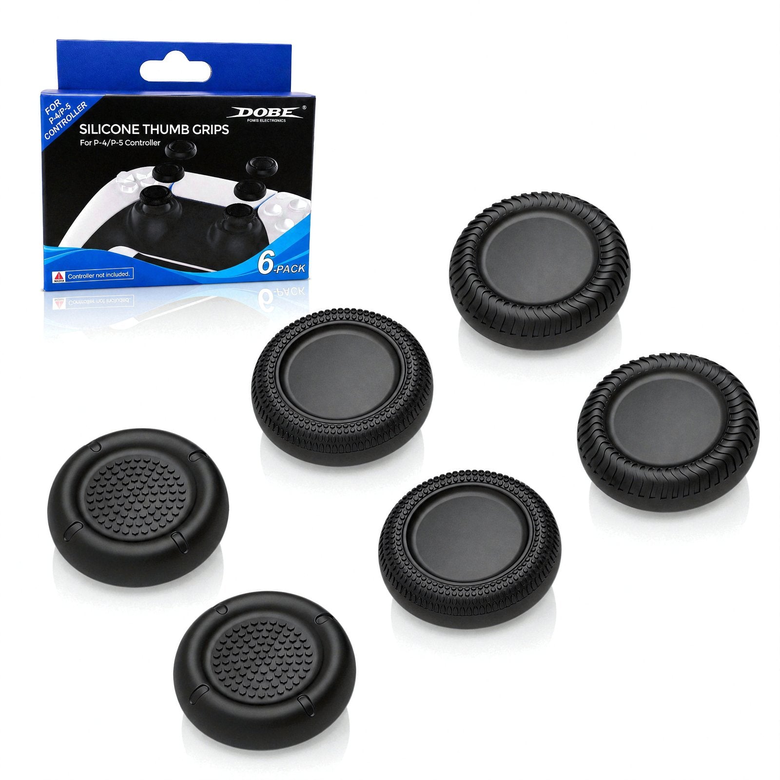 دوب DOBE Silicone Thumb Grips For PS5 PS4 Controllers
