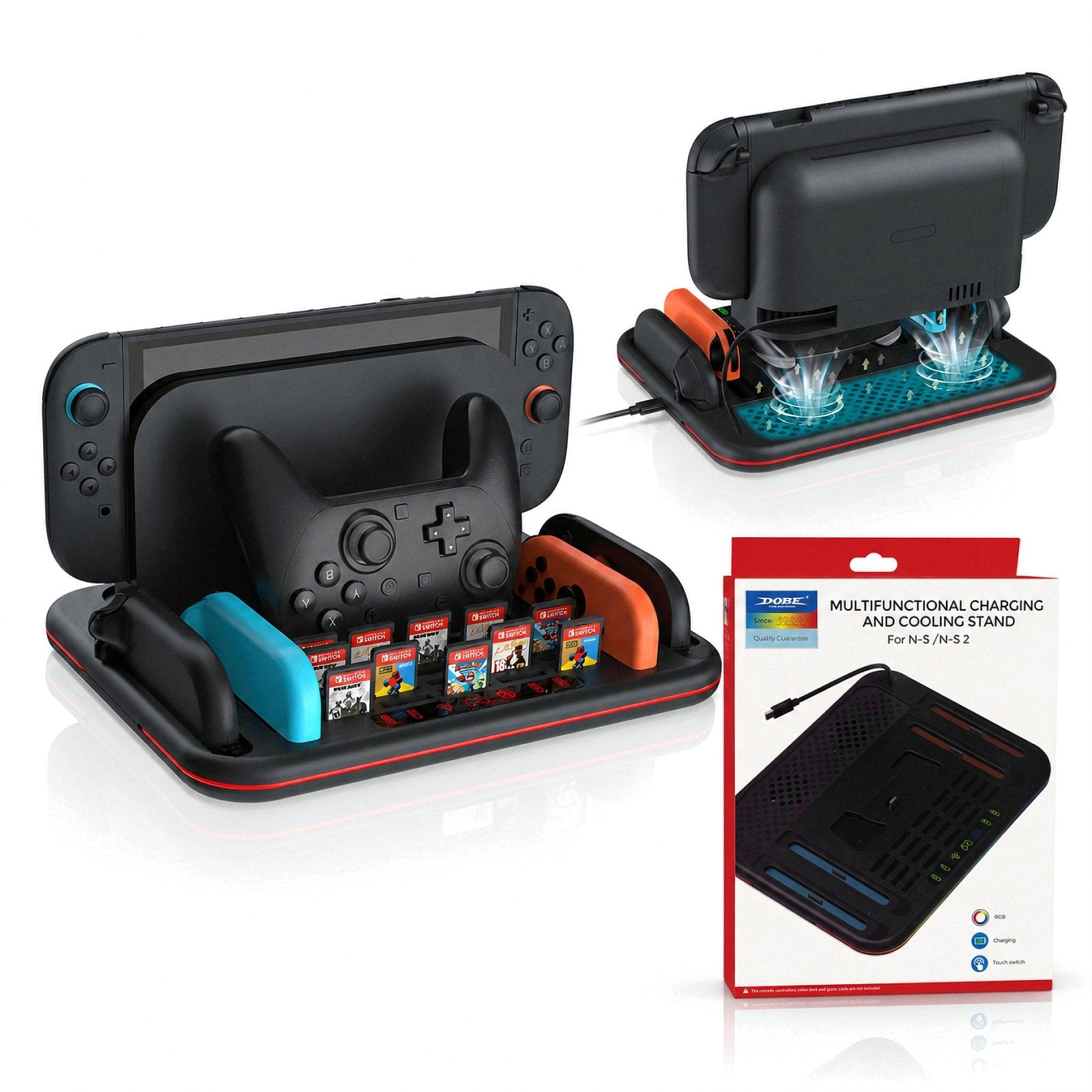 دوب DOBE Multifunctional Cooling Charging Stand