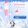 SEAGO Toddler Electric Toothbrushes for Baby Ages 0-3 Years, Baby Toothbrush with Smart Timer and Suction Base, 4 Replacement Brush Heads SG-513(Pink-C) (pink)