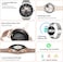 G-TAB GLR4 Women&rsquo;s Smartwatch 1.19" AMOLED Touch Screen, Bluetooth Calling, NFC, Fitness Tracker, Health Monitoring, Notification Alerts, Waterproof Ladies Smart Watch for Girls Silver
