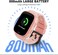 G-Tab WK1 SE 4G GPS Kids Smartwatch 4G SIM Real-Time GPS Tracker Calling, SOS Safety Watch, 1.83 INCH IP67 Waterproof, Up to 4 Days Battery Life Parental Control Smartwatch for Kids Pink
