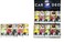 Paloma Gold Leaf Premium Hanging Air Freshener (90-Piece Display)   Mixed Fine Selection Card Scents: Vanilla, Bubble Gum, Jasmin, New Car, Black Diamond   Bulk Professional Retail Display Pack