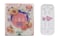 Al Khateeb Ni Lai Fen Under Seat Gel Air Freshener 4-Piece Pack   High Capacity Solid Fragrance Deodorizer   Long Lasting Fresh Peach Scent   Discreet Odor Neutralizer for Car, Home &amp; Office